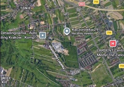 parcel for sale - Kraków, Prądnik Biały, Tonie, Władysława Łokietka